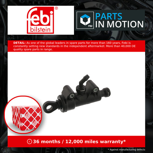 Clutch master cylinder - clutch, fits