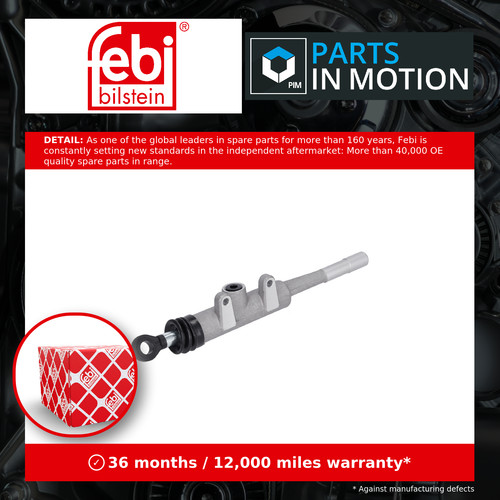 Clutch master cylinder - clutch, fits