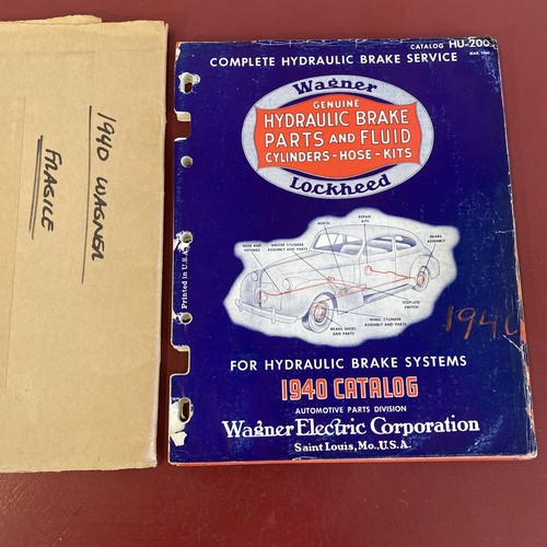 1940 wagner hydraulic fluid - 1940,